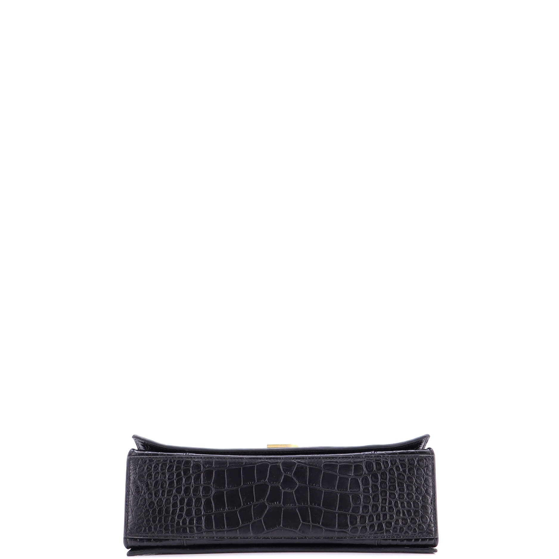 Crush Chain Flap Bag Leather Medium