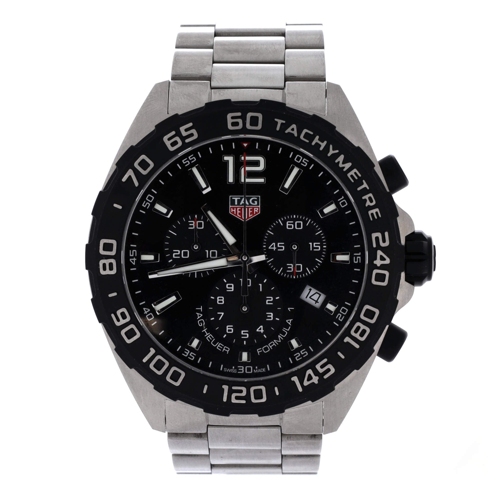 Formula 1 Chronograph Quartz Watch Stainless Steel 43