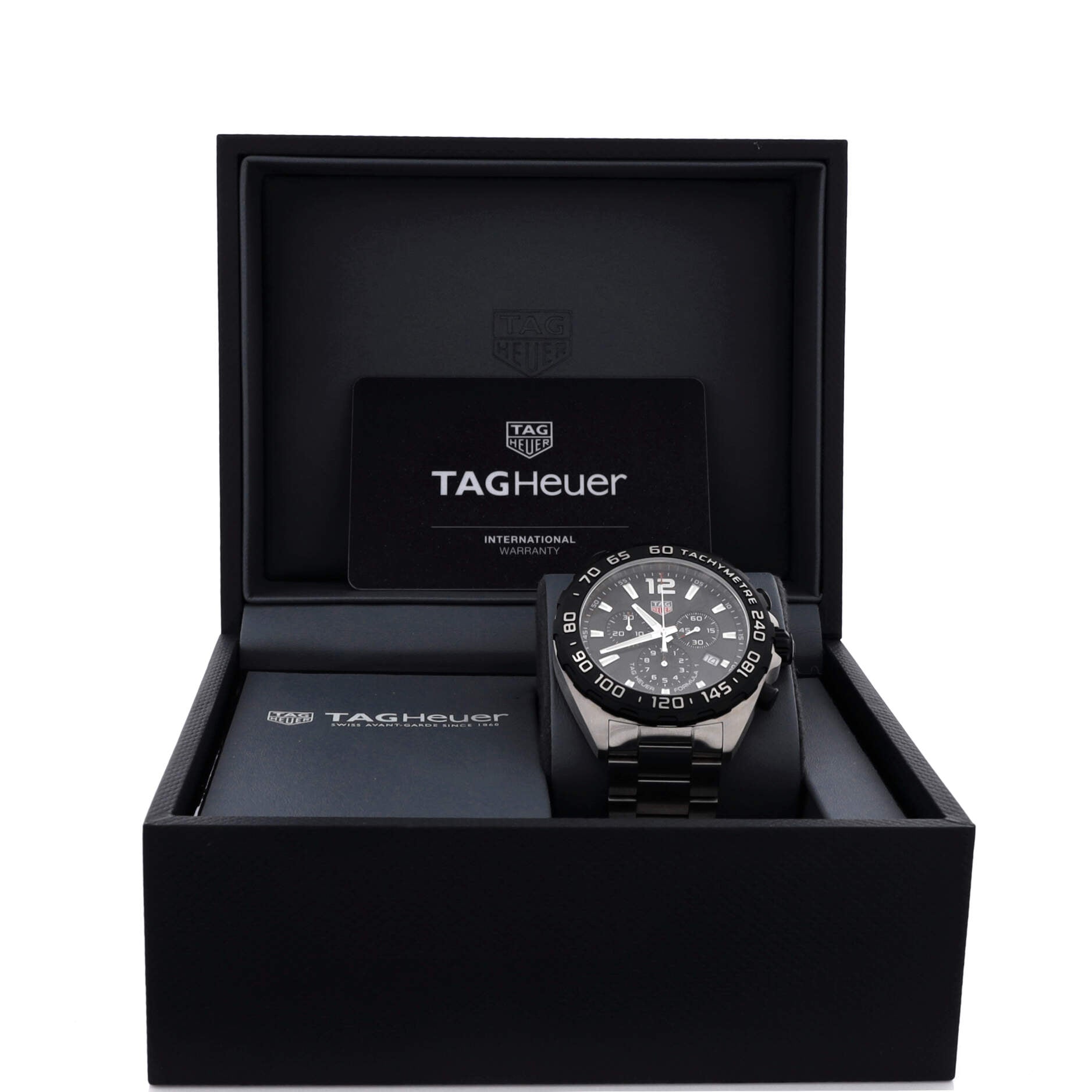 Formula 1 Chronograph Quartz Watch Stainless Steel 43