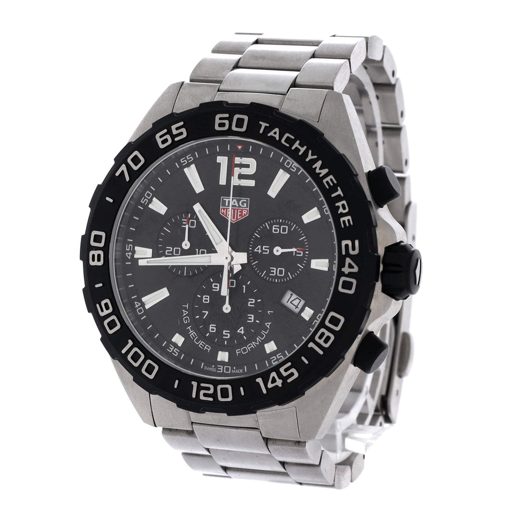 Formula 1 Chronograph Quartz Watch Stainless Steel 43