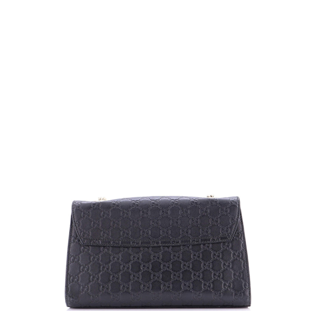 Emily Chain Flap Bag Guccissima Leather Medium