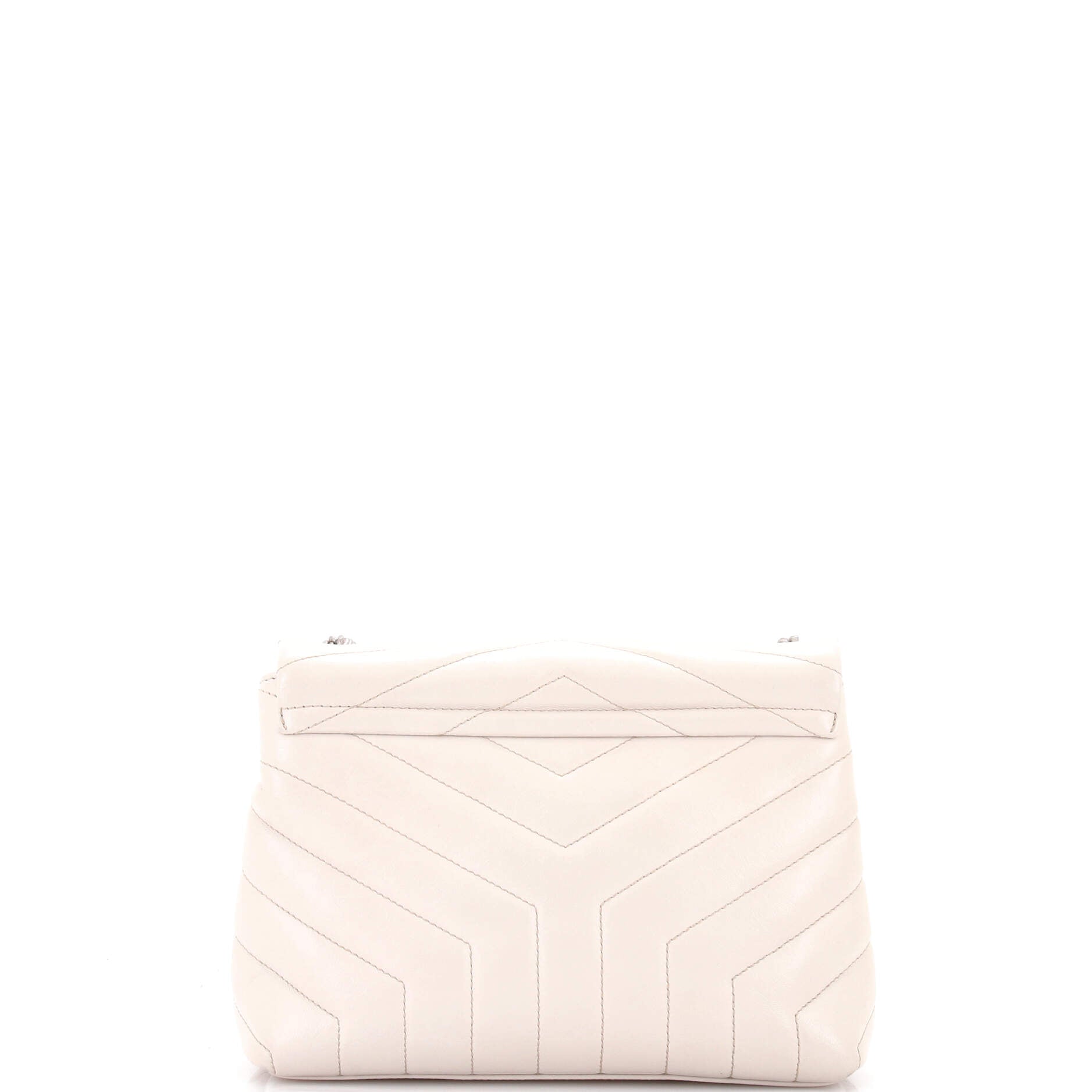 Loulou Shoulder Bag Matelasse Chevron Leather Small