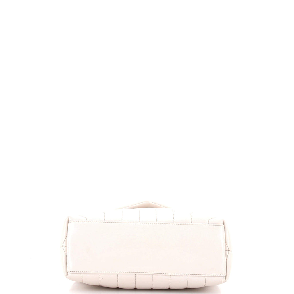 Loulou Shoulder Bag Matelasse Chevron Leather Small