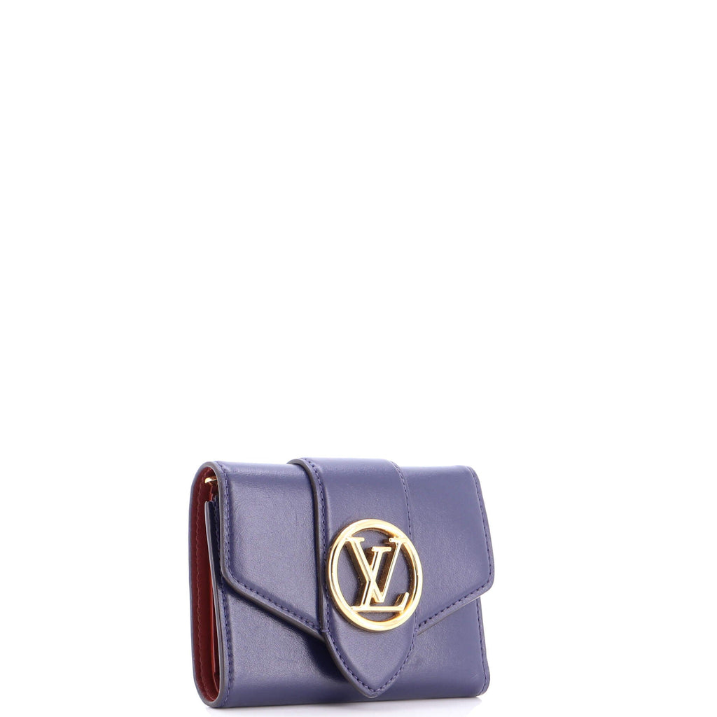 LV Pont 9 Wallet Leather Compact