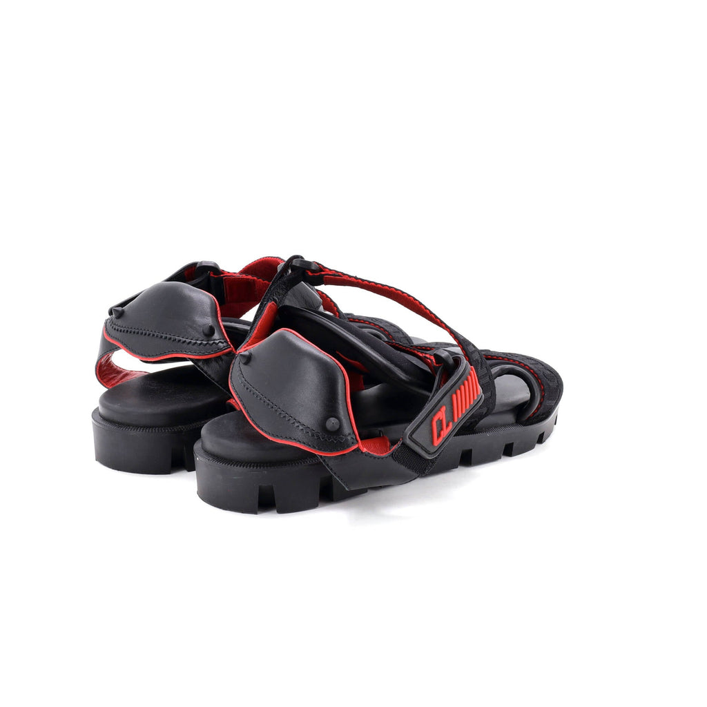 Women's Velcrissimo Flat Sandals Leather and Nylon