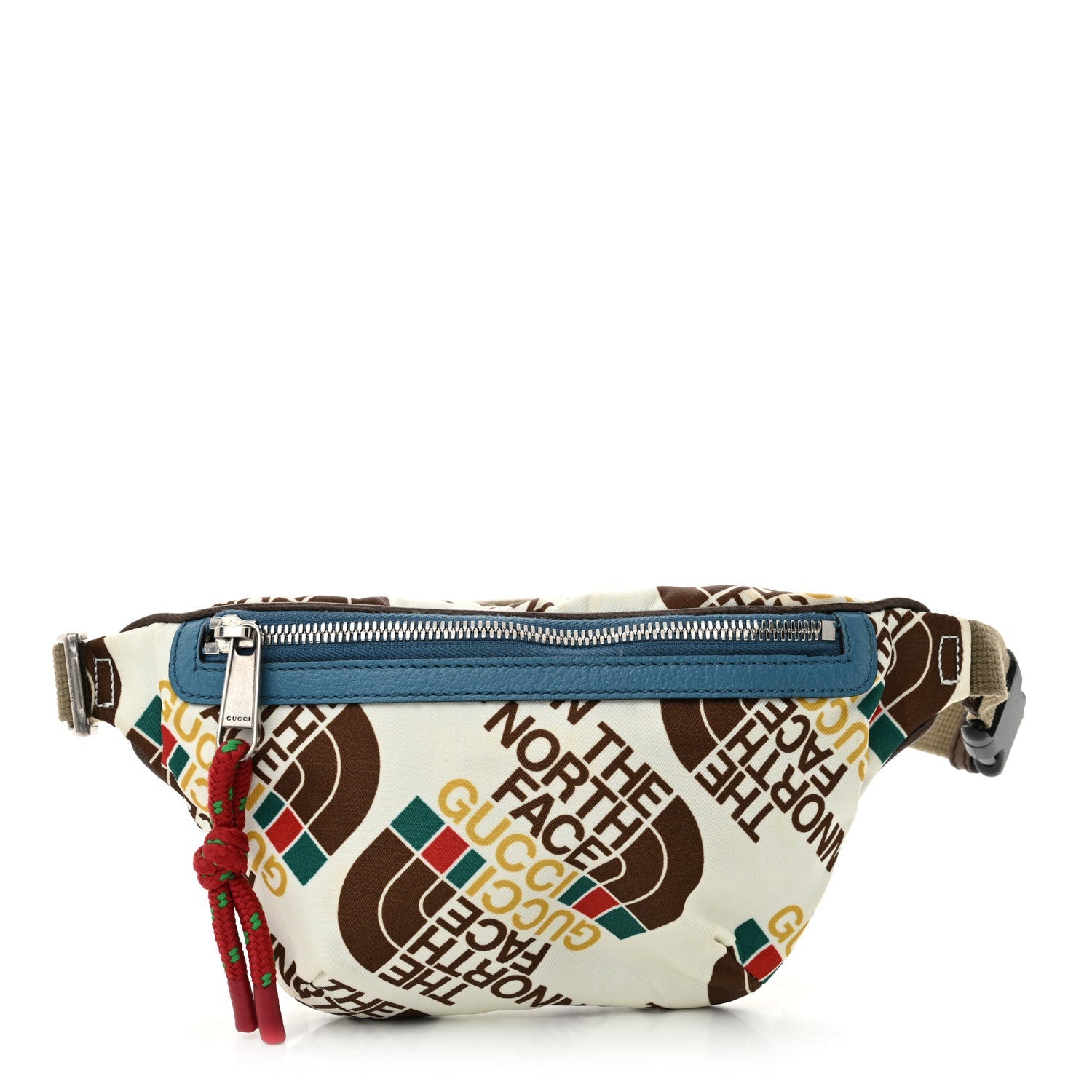 X THE NORTH FACE Econyl Nylon Belt Bag White Sky Blue