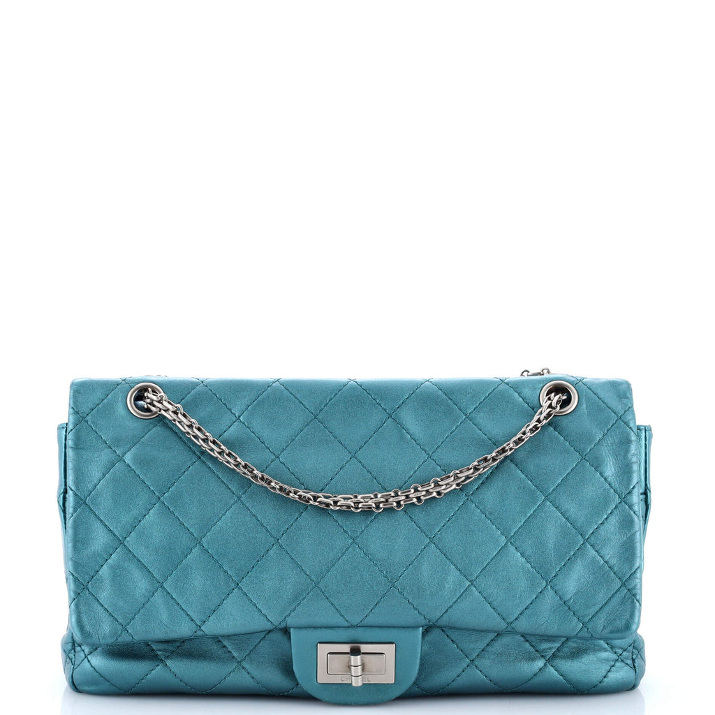 Reissue 2.55 Flap Bag Quilted Metallic Calfskin 227