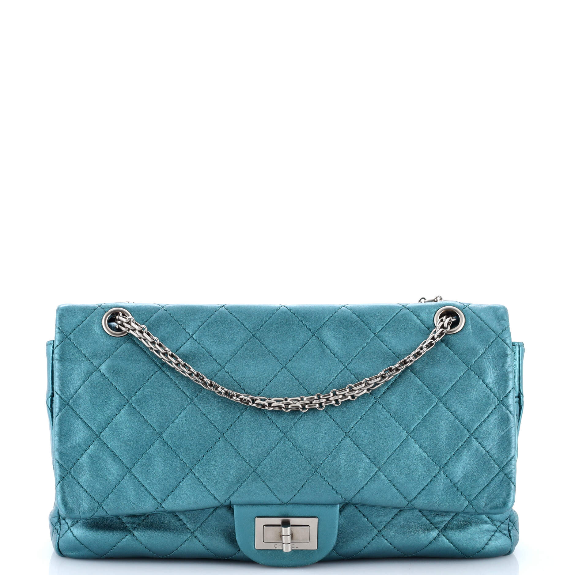 Reissue 2.55 Flap Bag Quilted Metallic Calfskin 227