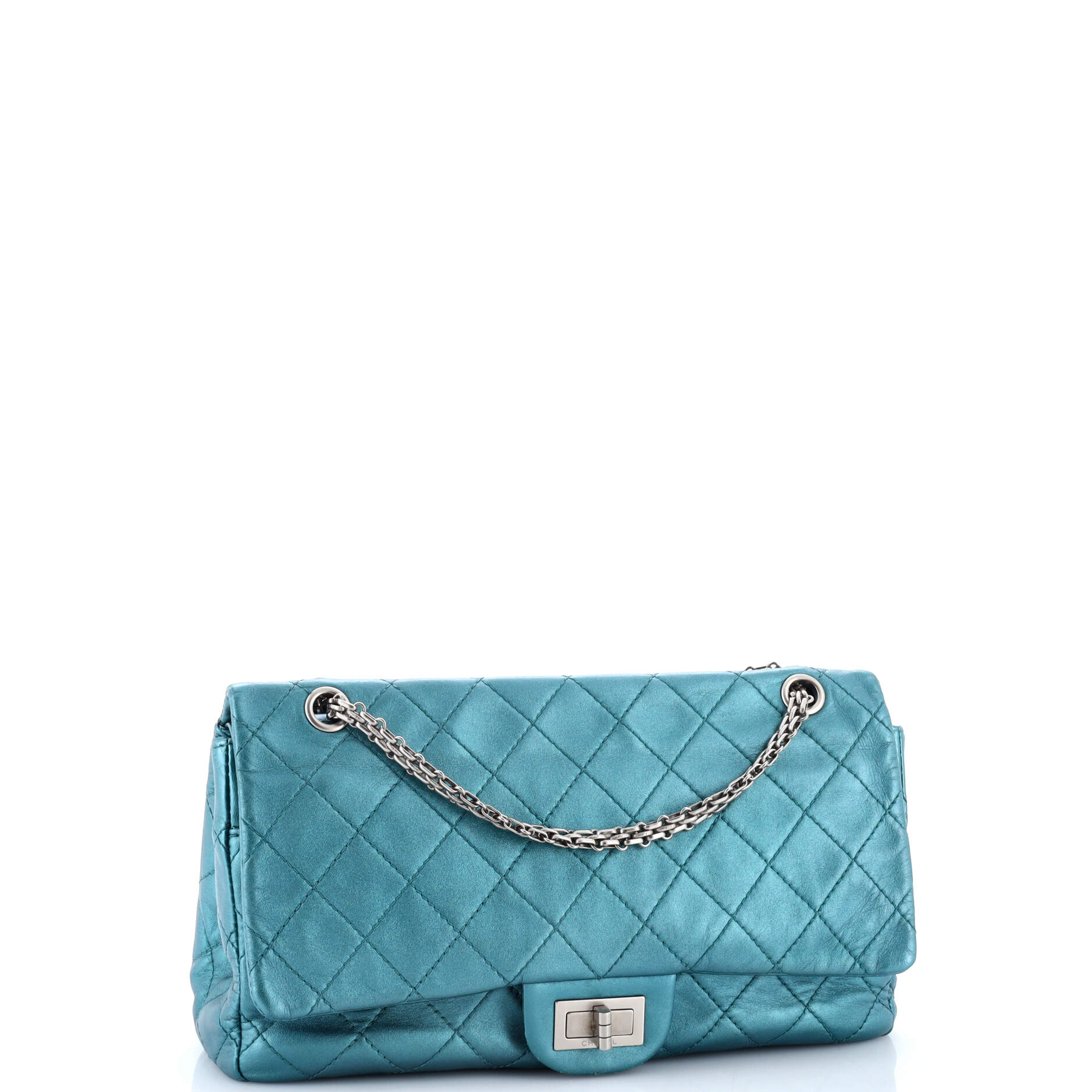 Reissue 2.55 Flap Bag Quilted Metallic Calfskin 227