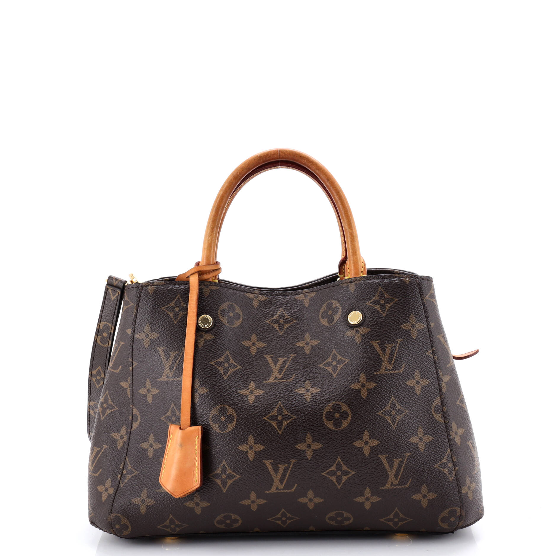 Montaigne Handbag Monogram Canvas BB