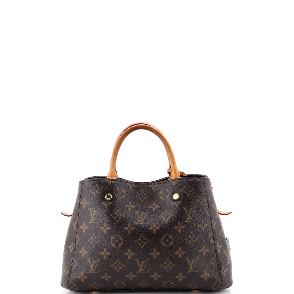 Montaigne Handbag Monogram Canvas BB