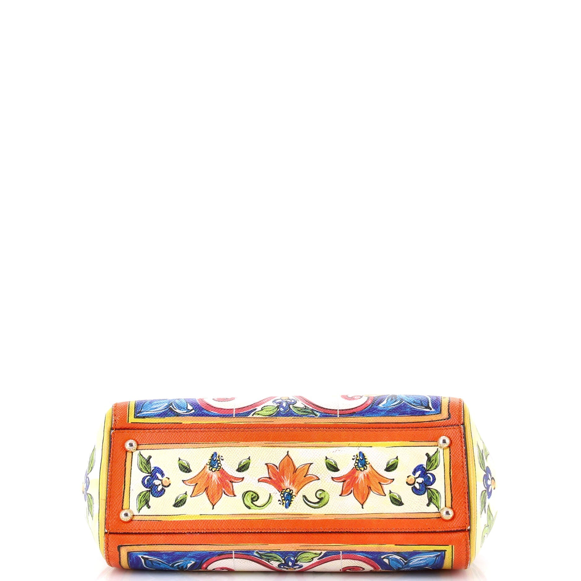 Miss Sicily Bag Printed Leather Medium