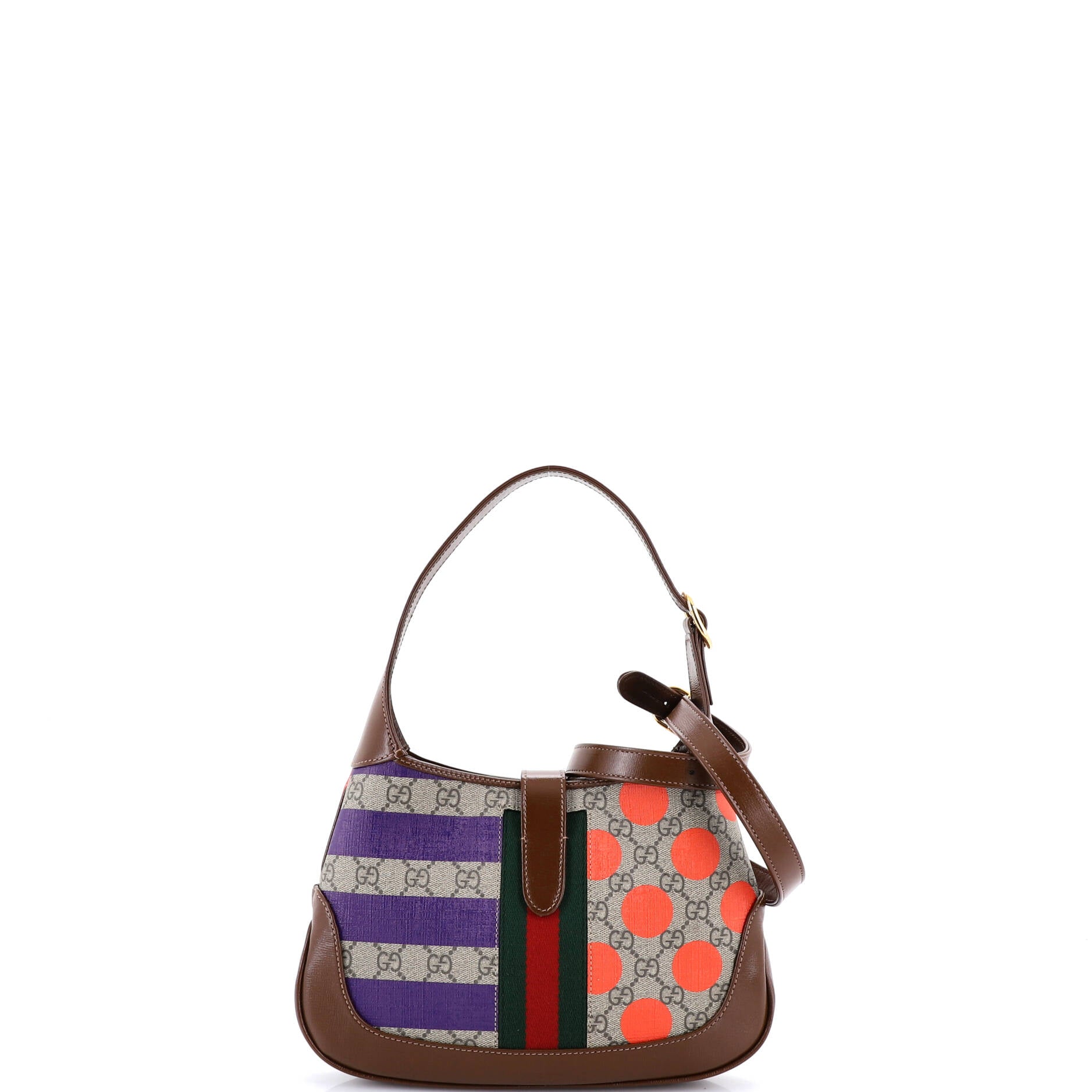 Jackie 1961 Hobo Printed GG Coated Canvas Small