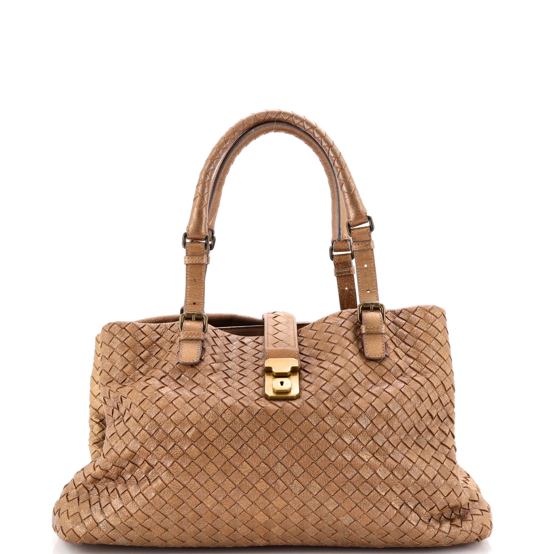 Roma Bag Intrecciato Nappa Medium