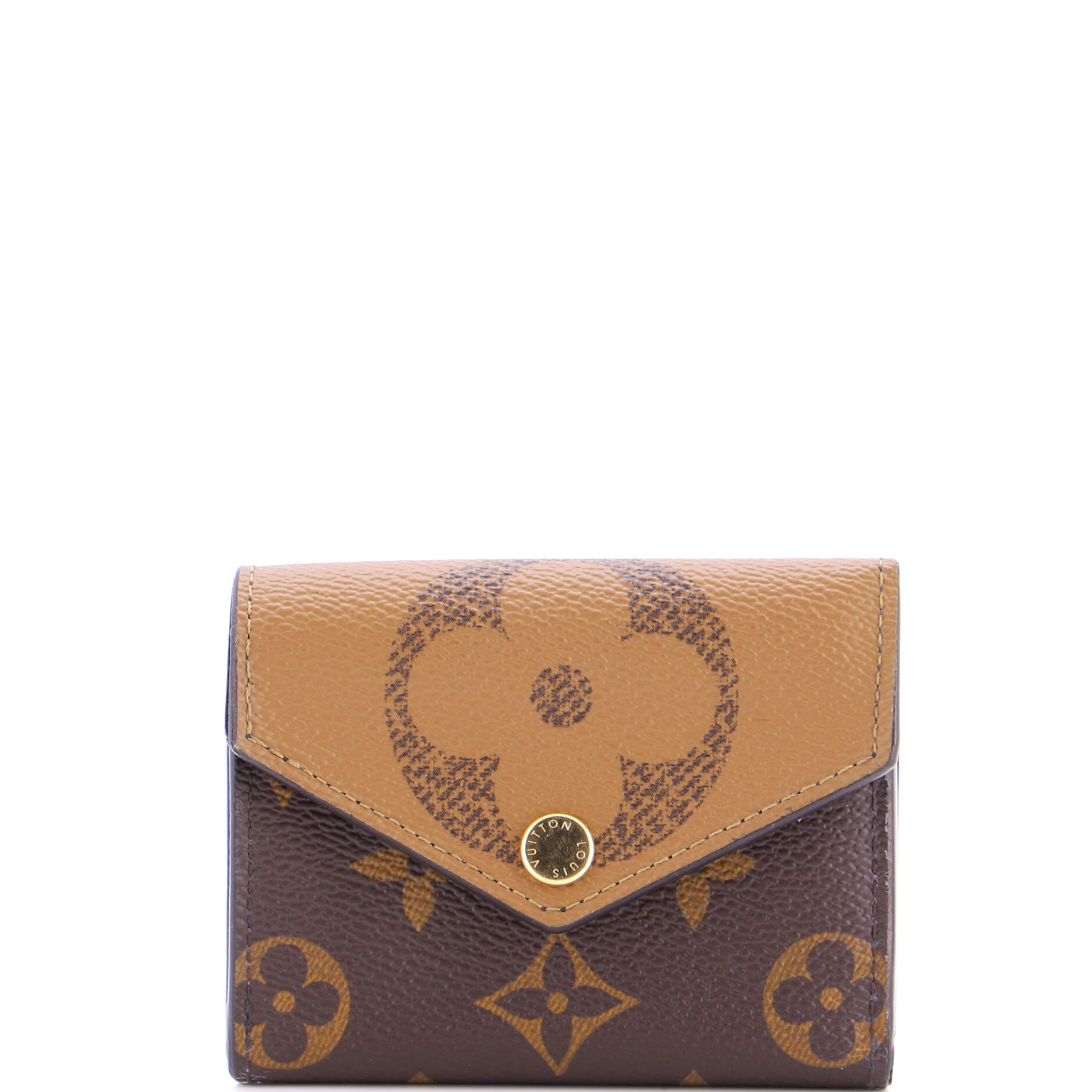 Zoe Wallet Reverse Monogram Giant