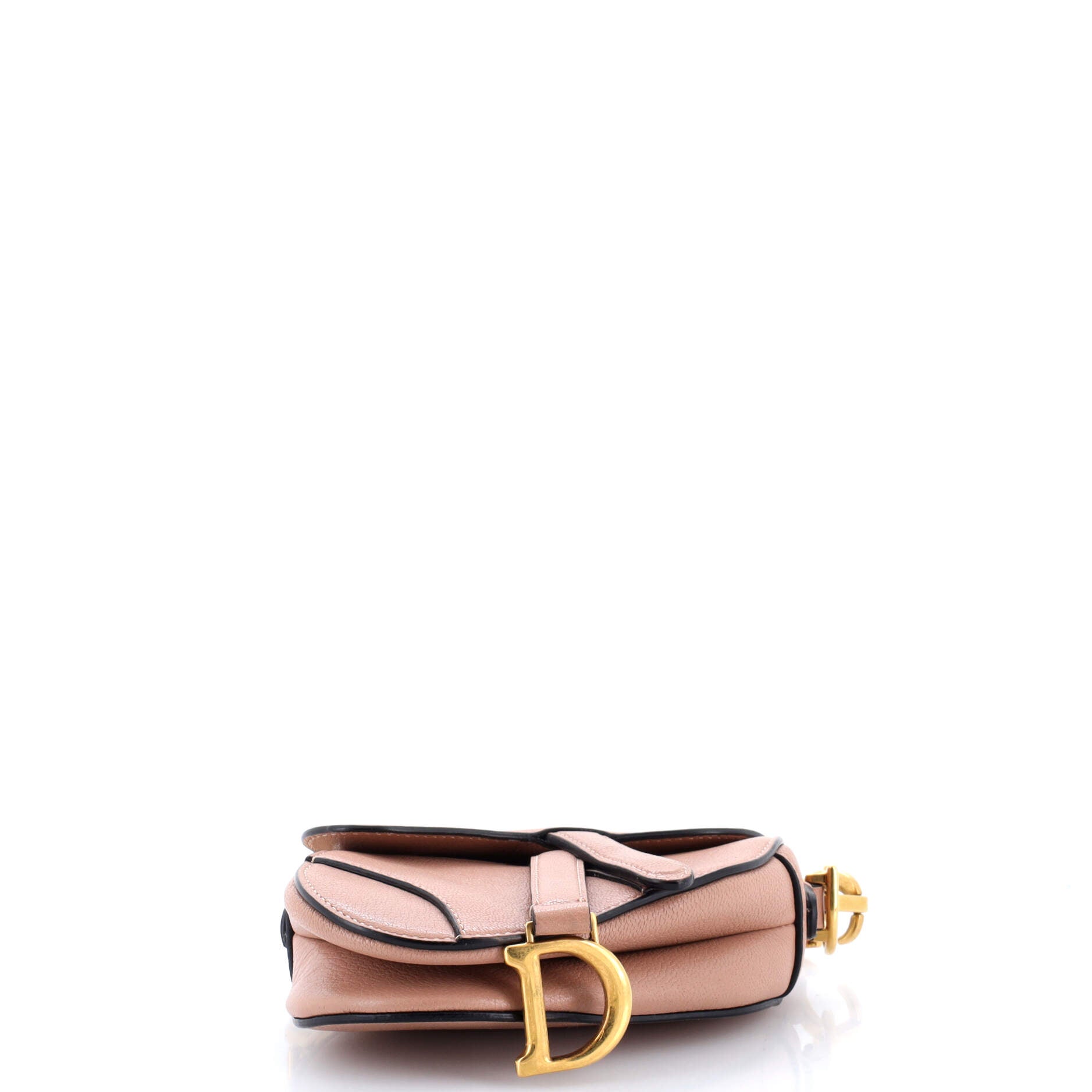 Saddle Handbag Leather Micro