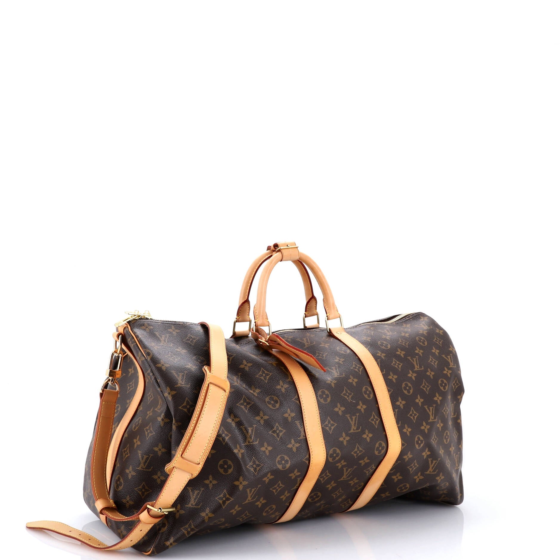 Keepall Bandouliere Bag Monogram Canvas 55