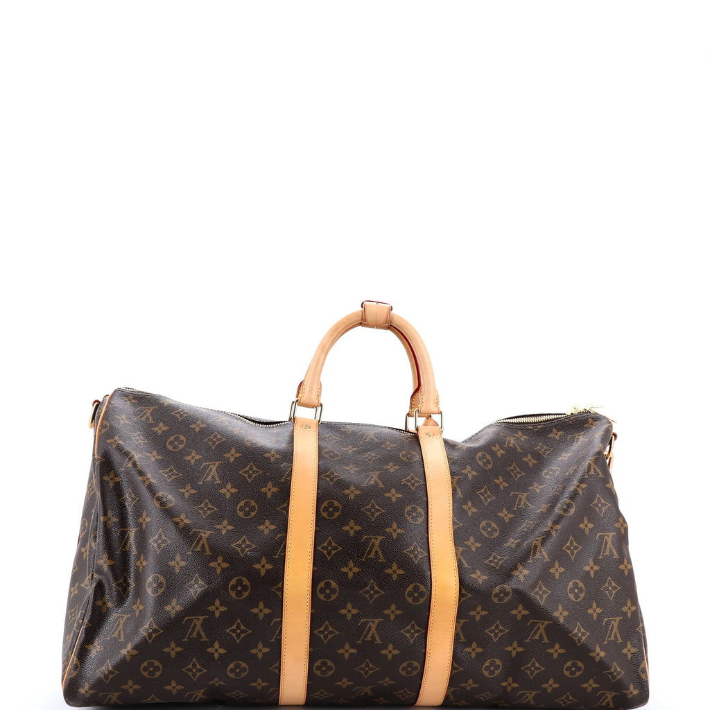 Keepall Bandouliere Bag Monogram Canvas 55