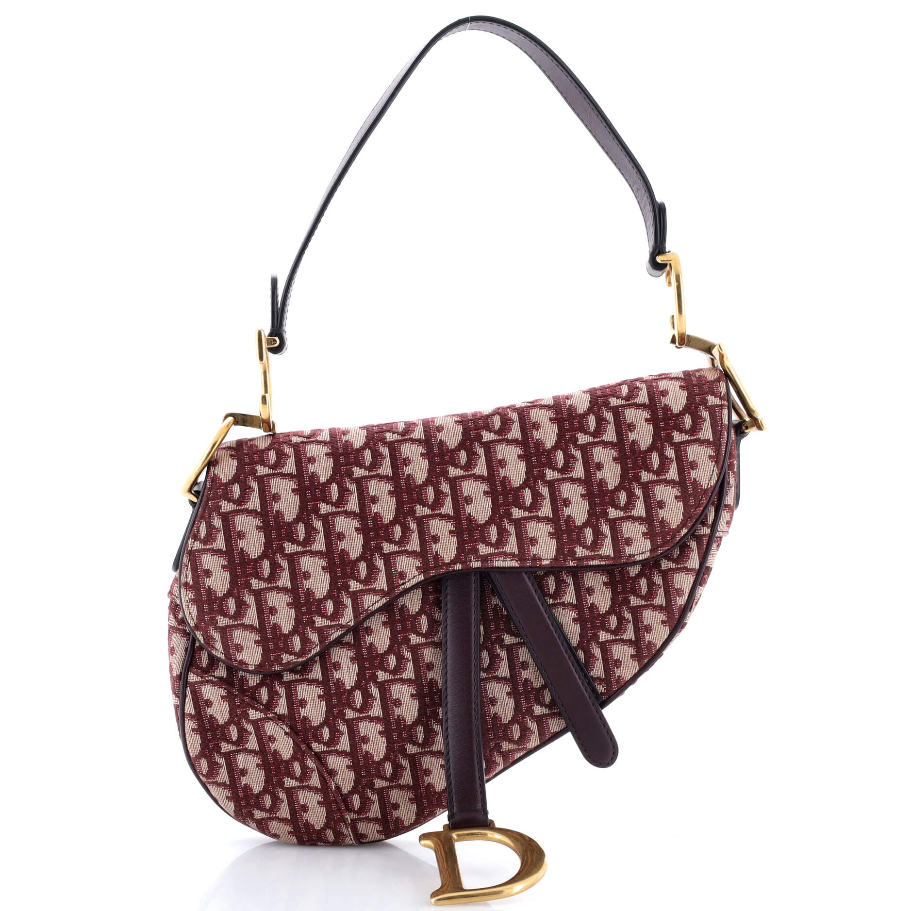 Saddle Handbag Oblique Canvas Medium