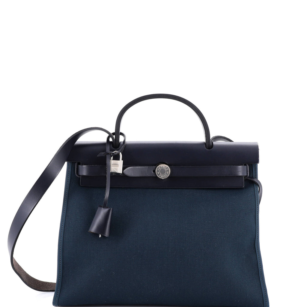 Herbag Zip Leather and Toile 31