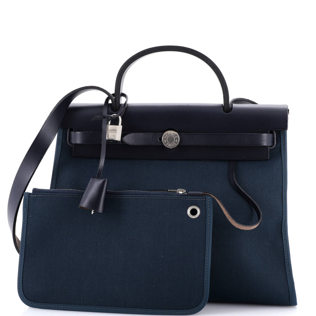 Herbag Zip Leather and Toile 31