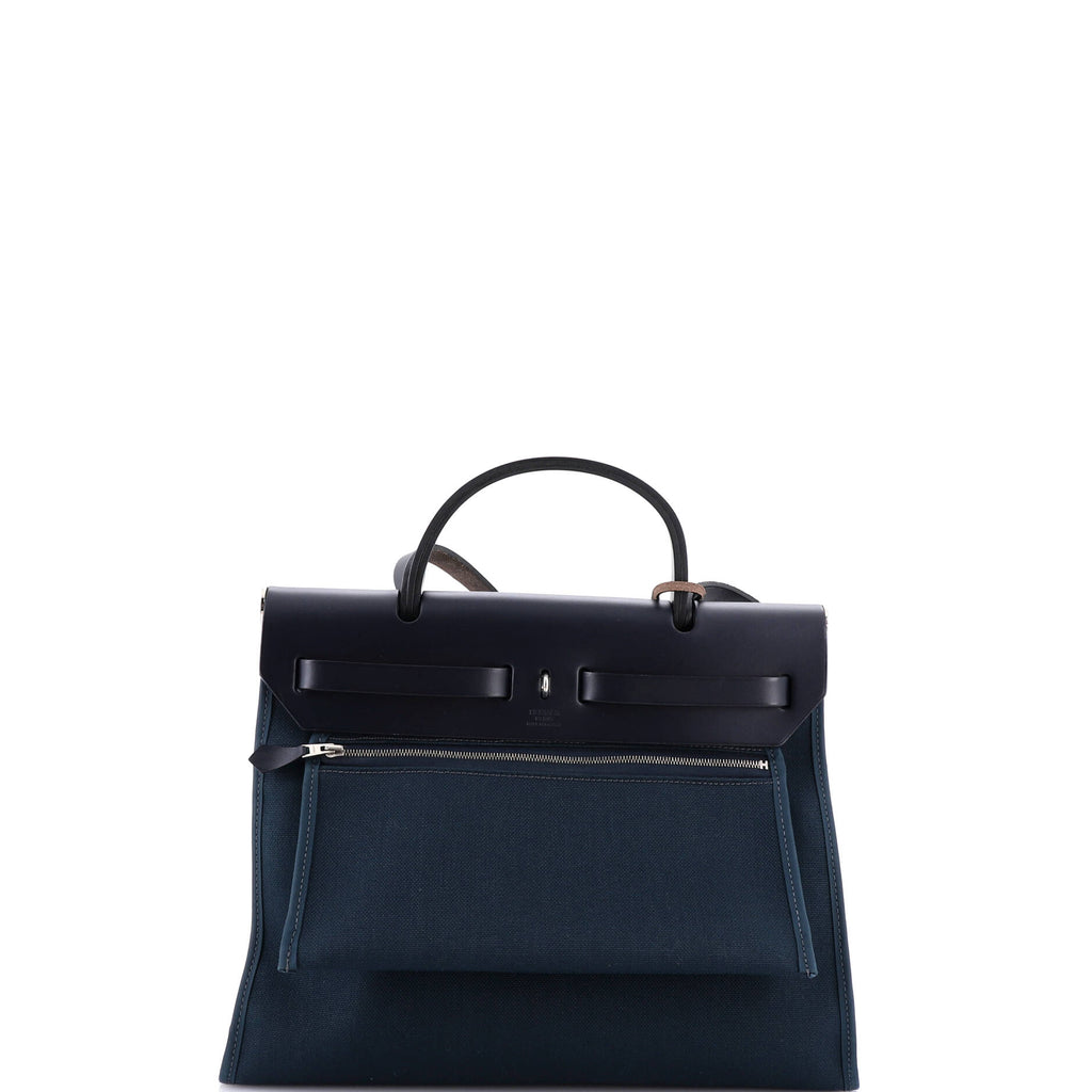 Herbag Zip Leather and Toile 31