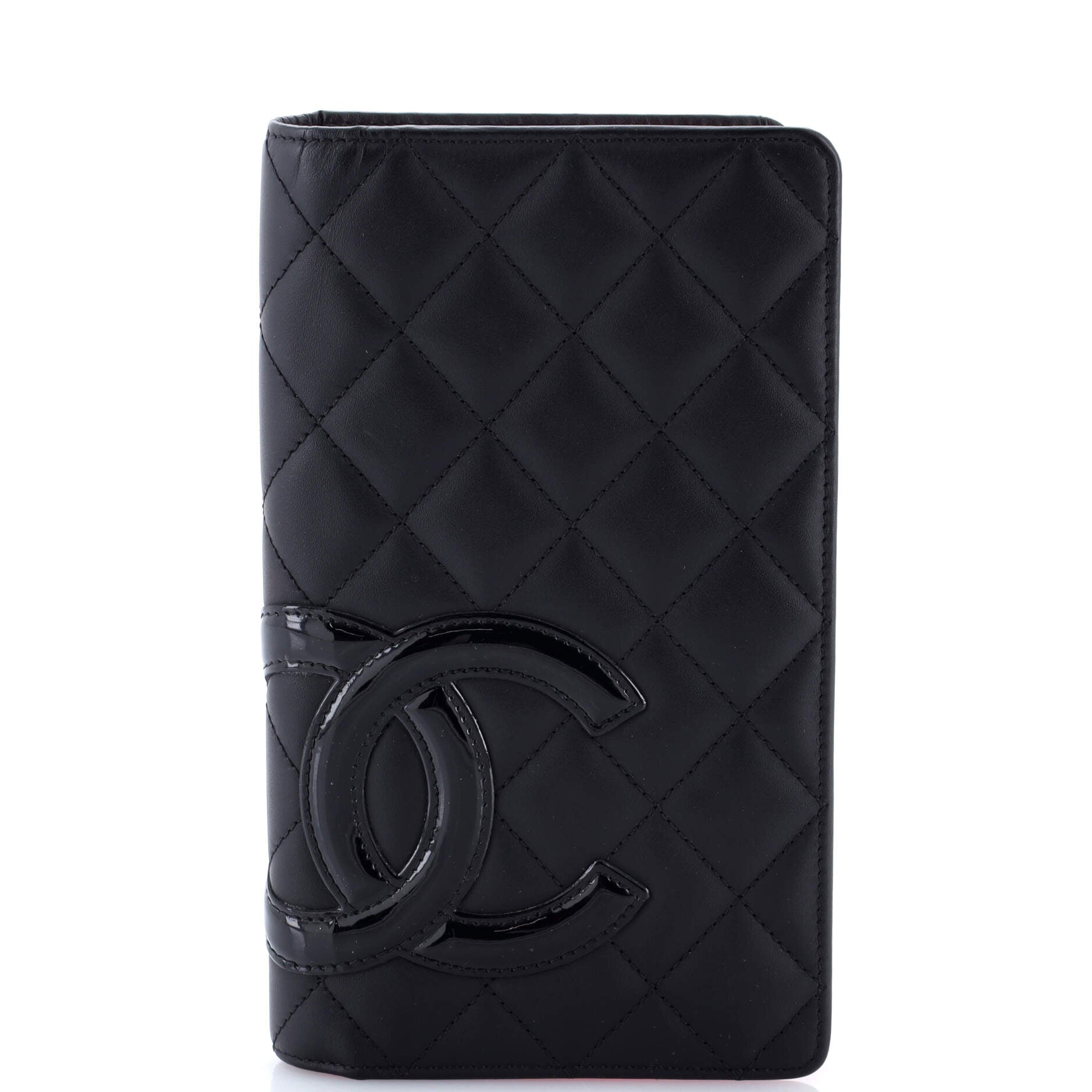 Cambon Bifold Wallet Quilted Lambskin Long