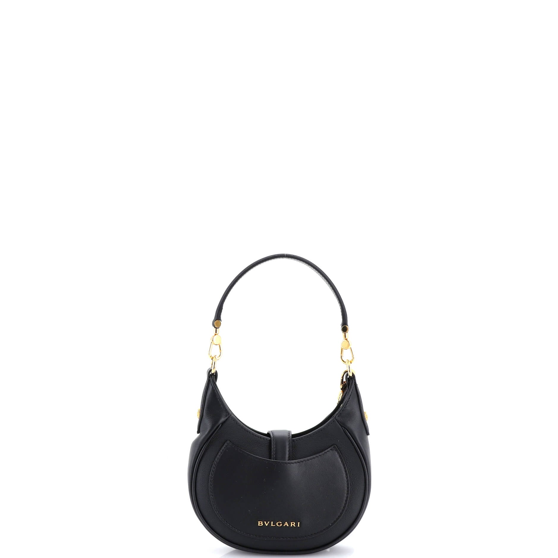 Serpenti Ellipse Crossbody Bag Leather Mini