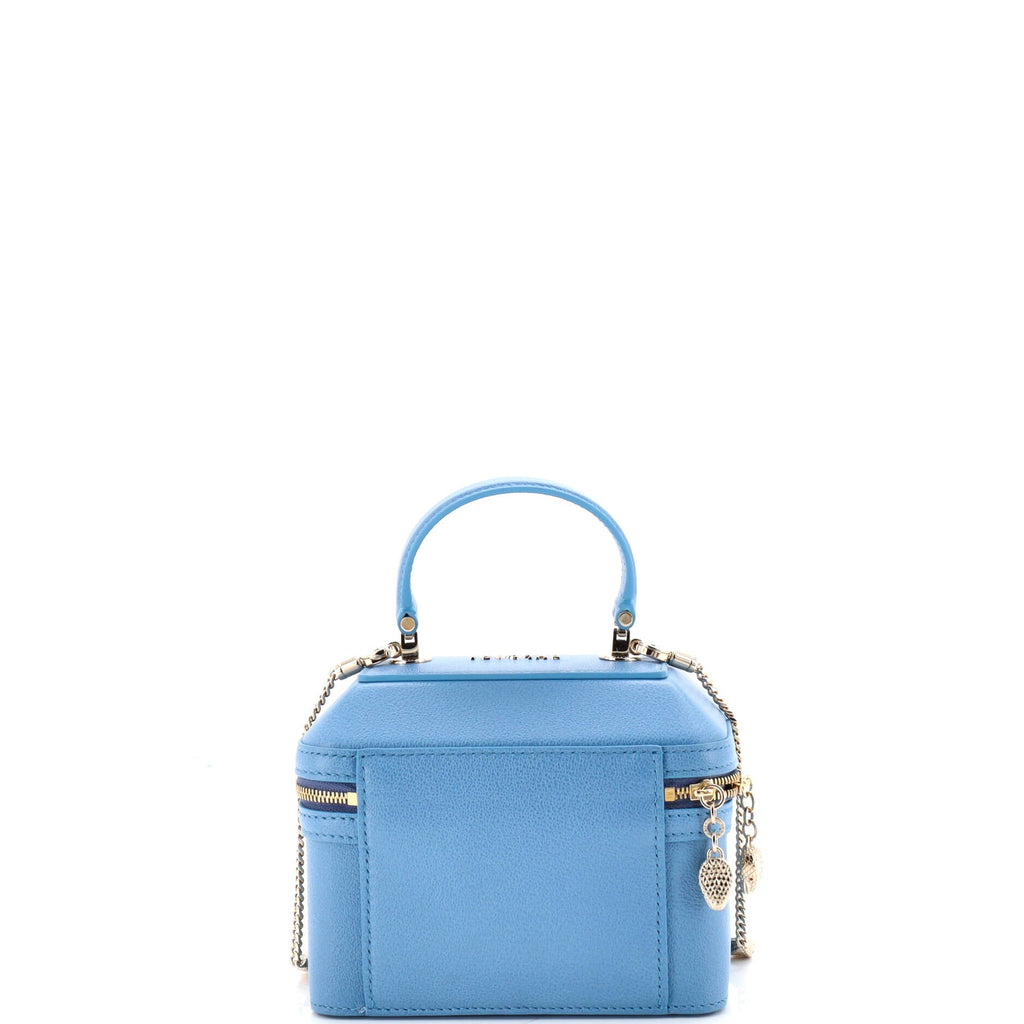 Serpenti Jewelry Box Bag Leather