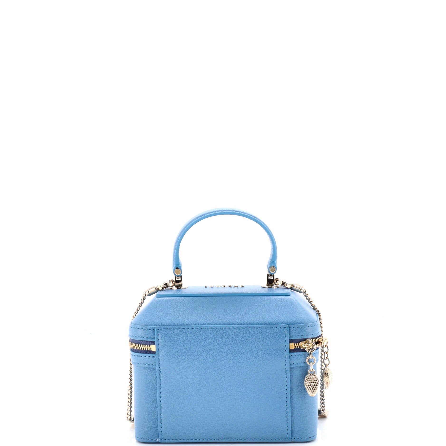 Serpenti Jewelry Box Bag Leather