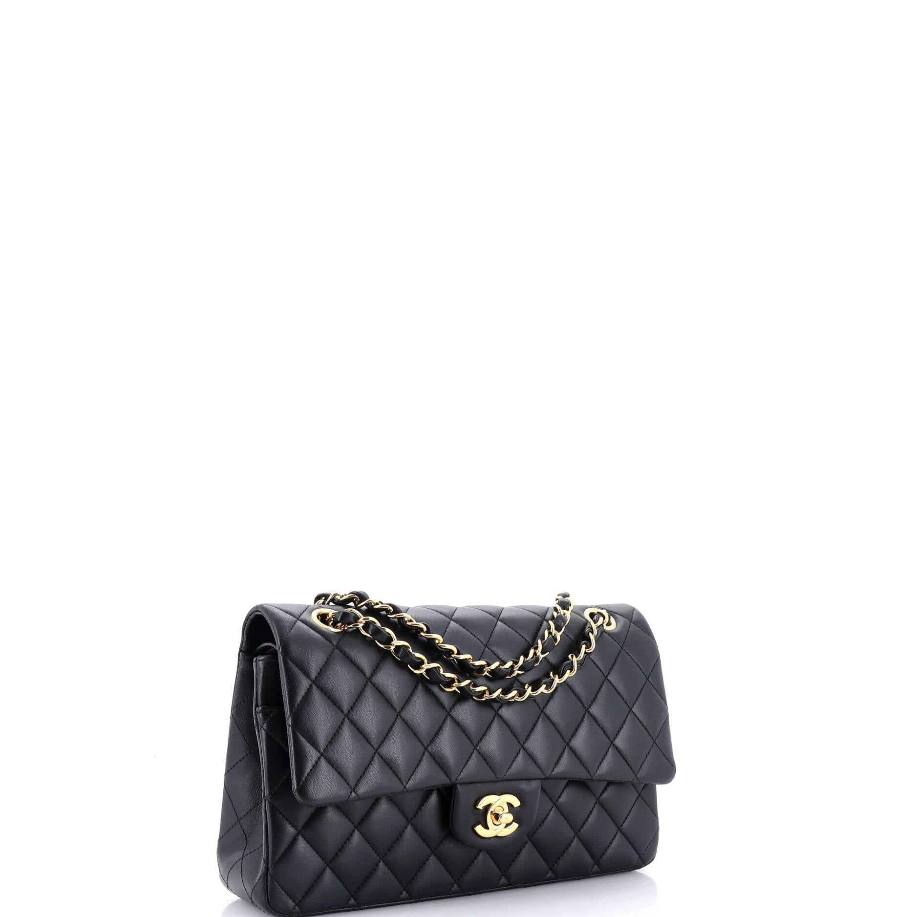 Classic Double Flap Bag Quilted Lambskin Medium
