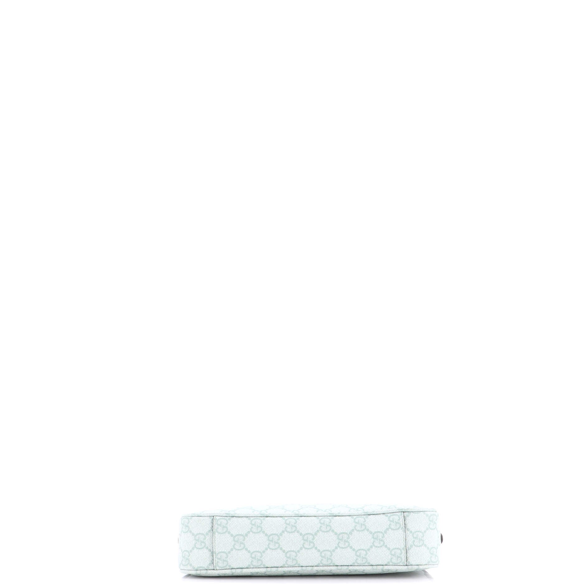 Emblem Shoulder Bag GG Coated Canvas with Leather Small