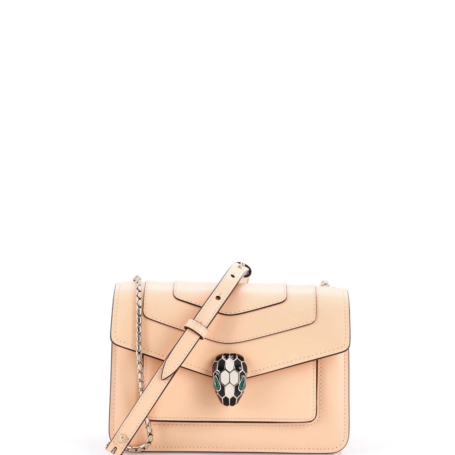 Serpenti Forever Shoulder Bag Leather Mini