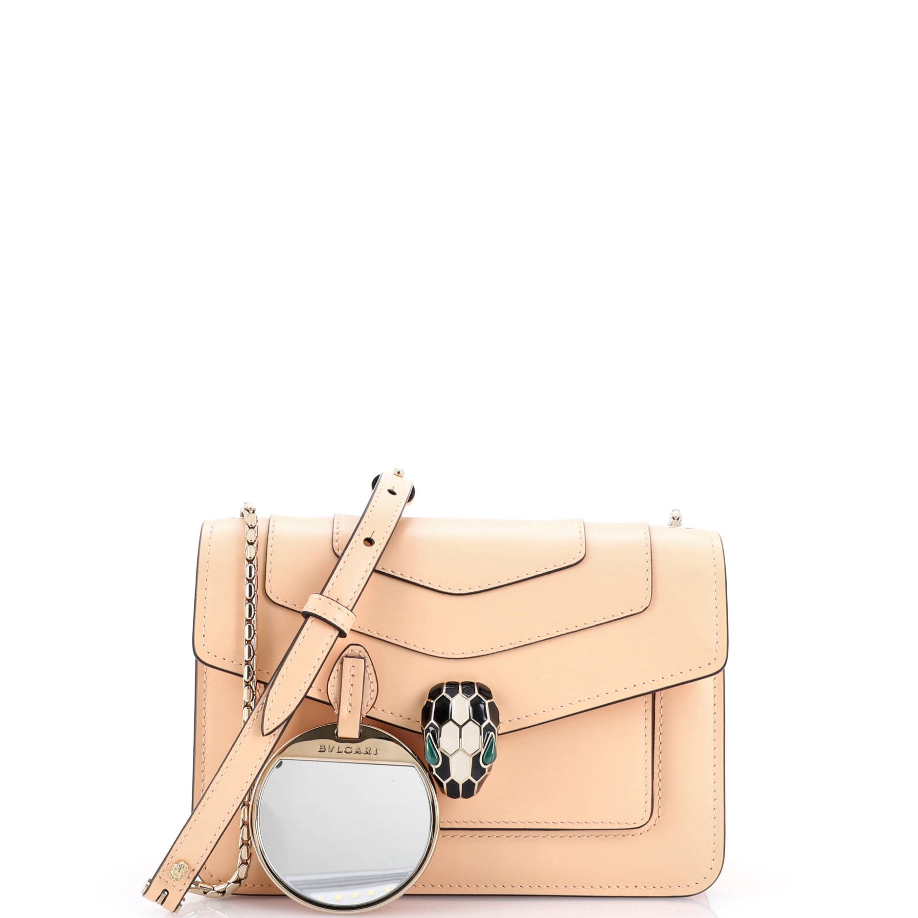 Serpenti Forever Shoulder Bag Leather Mini