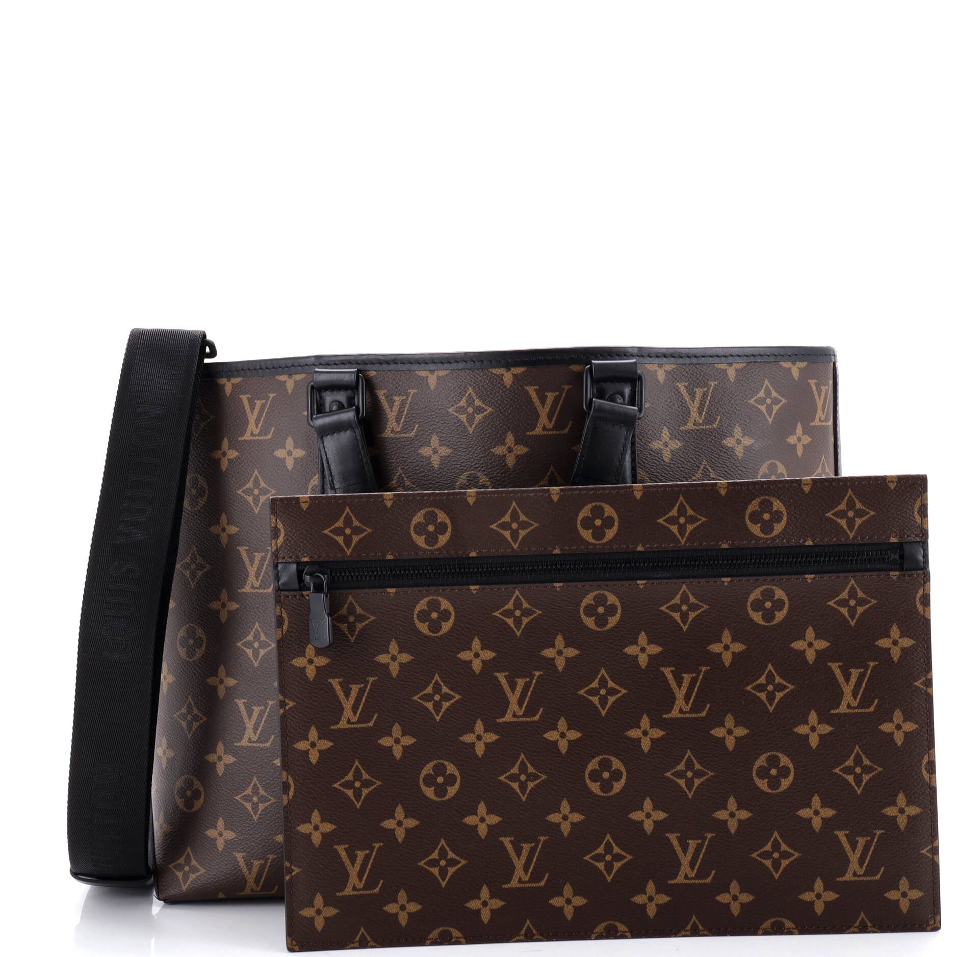 Weekend Tote Macassar Monogram Canvas PM