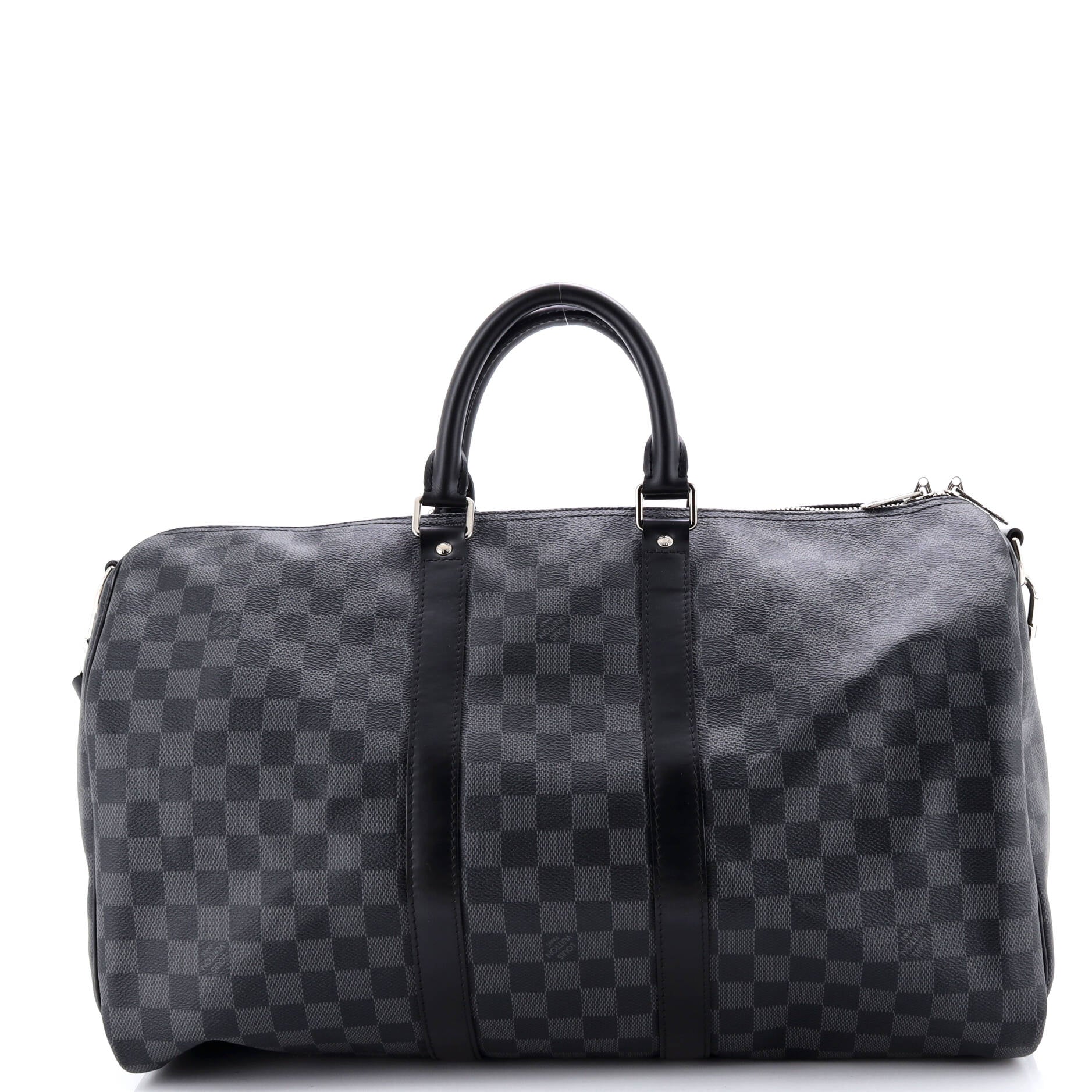 Keepall Bandouliere Bag Damier Graphite 45