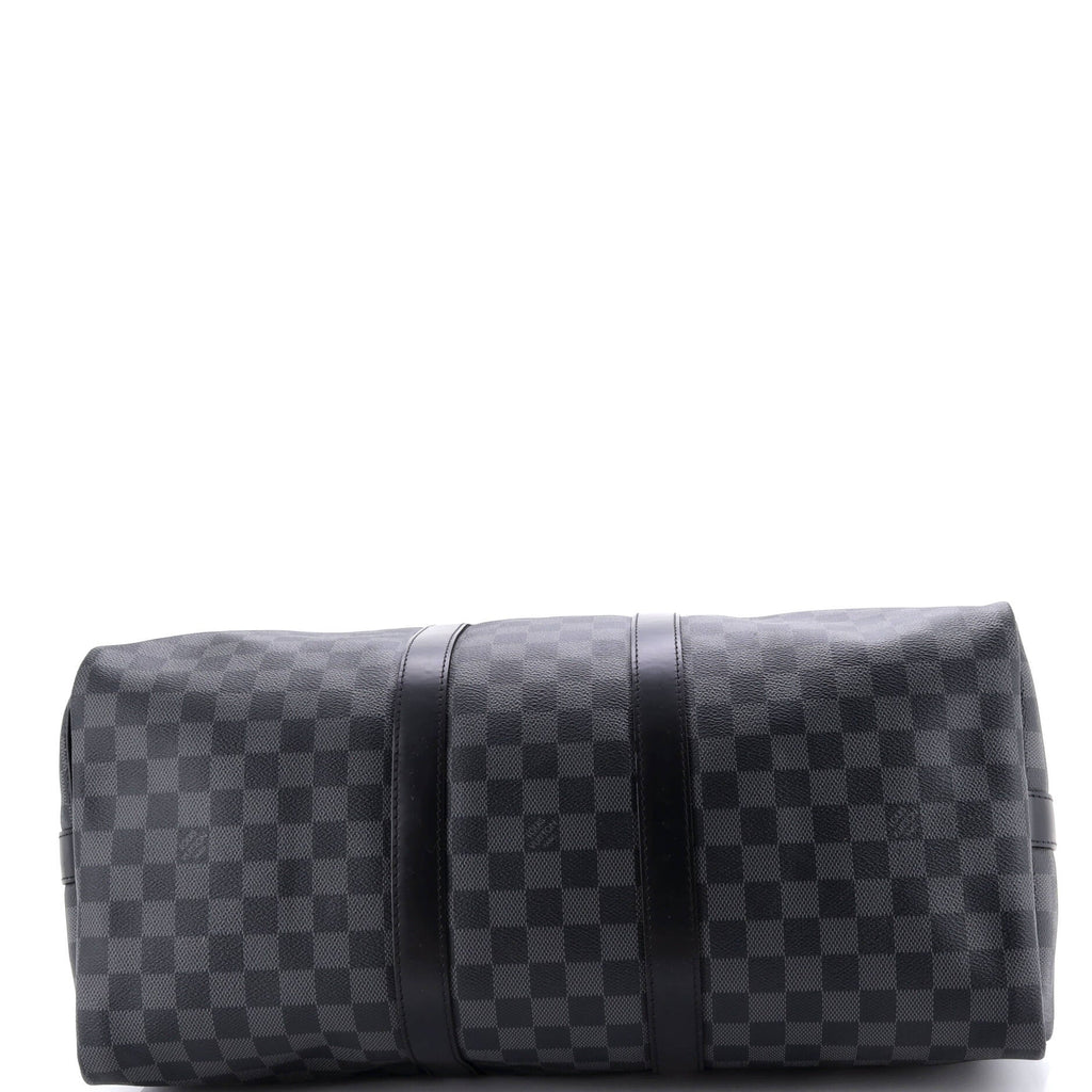 Keepall Bandouliere Bag Damier Graphite 45