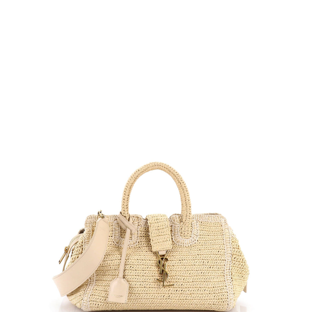 Monogram Cabas Downtown Raffia and Leather Baby