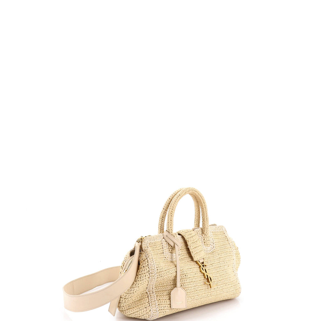 Monogram Cabas Downtown Raffia and Leather Baby