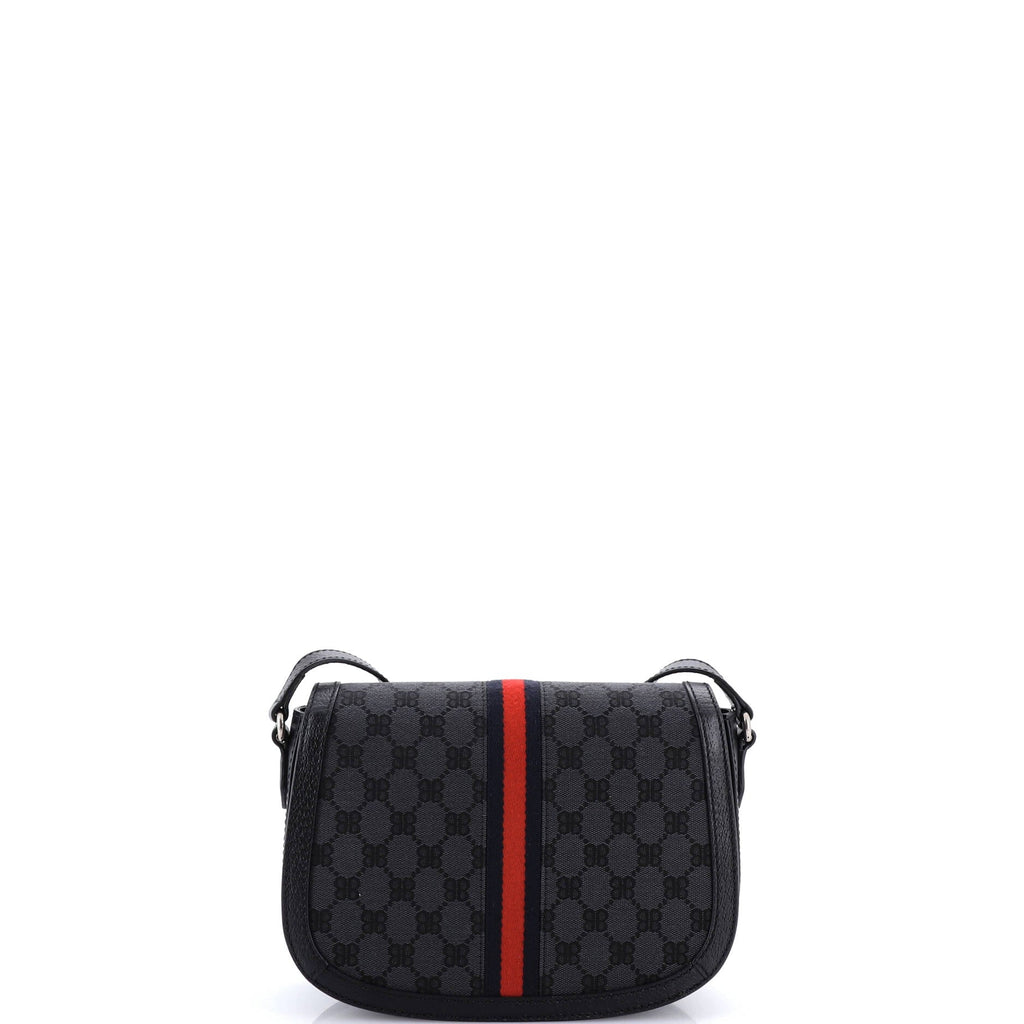 x Balenciaga The Hacker Project Flap Messenger Bag BB Canvas Medium