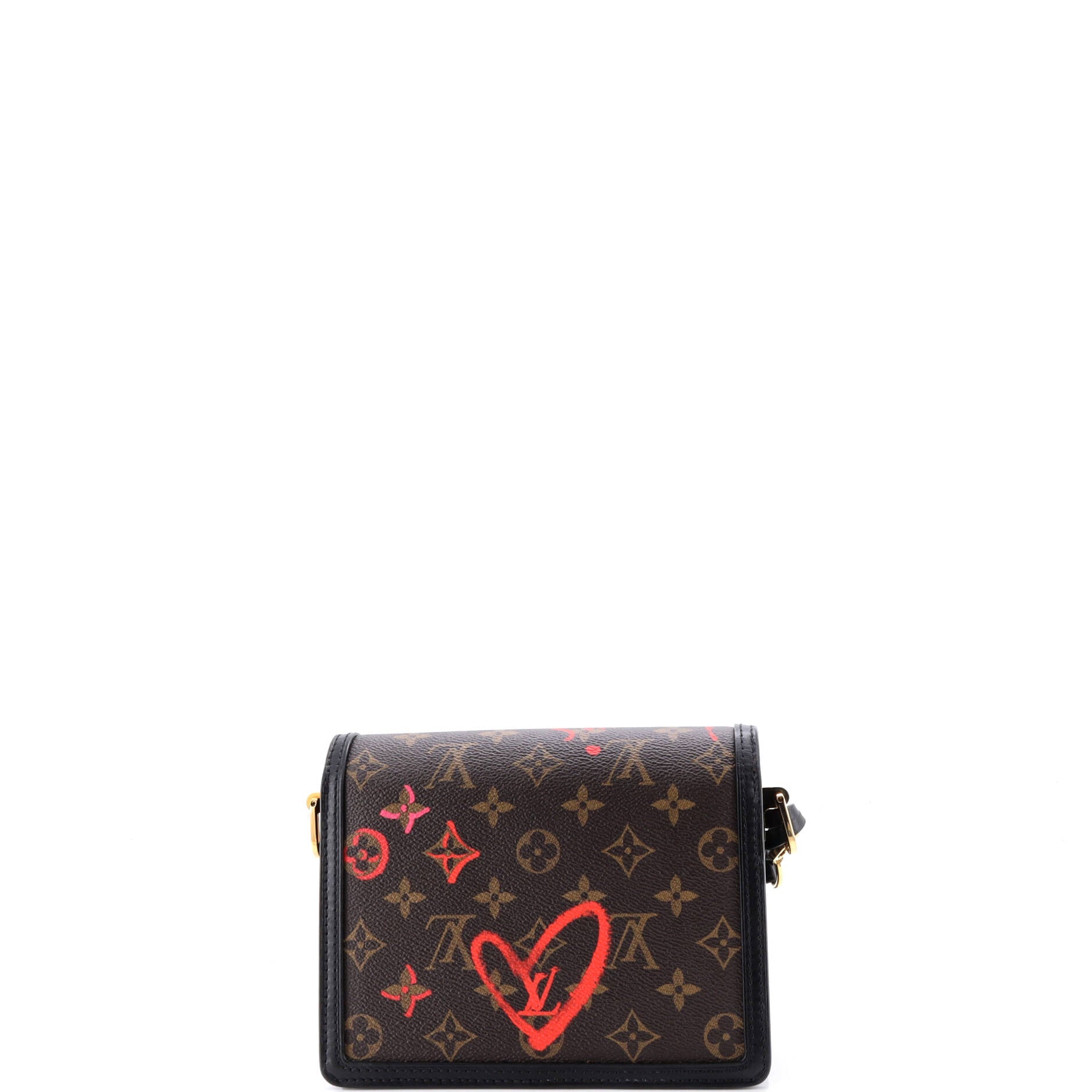Dauphine Shoulder Bag Limited Edition Fall in Love Monogram Canvas Mini