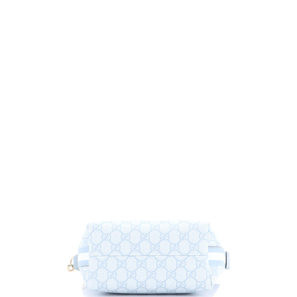 Ophidia Zip Shoulder Bag GG Coated Canvas Super Mini