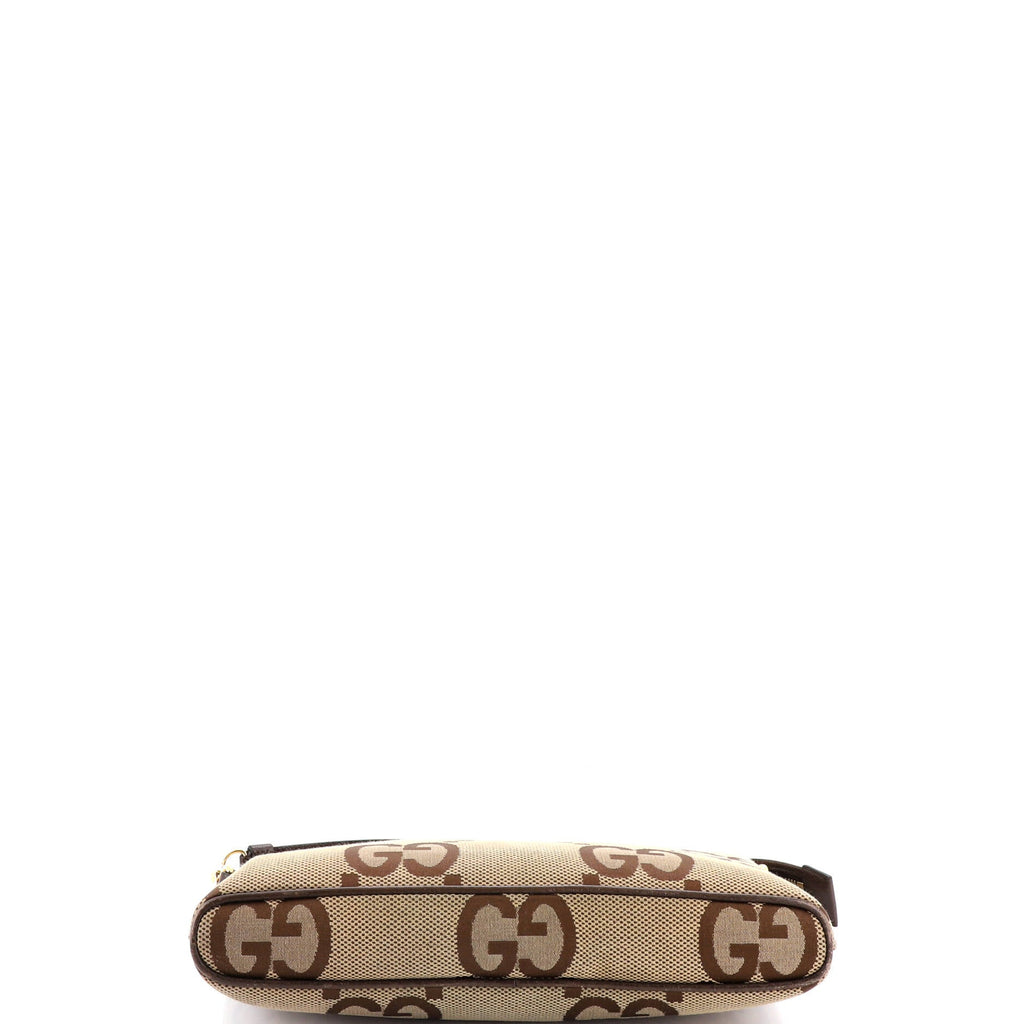 Zip Messenger Bag Jumbo GG Canvas