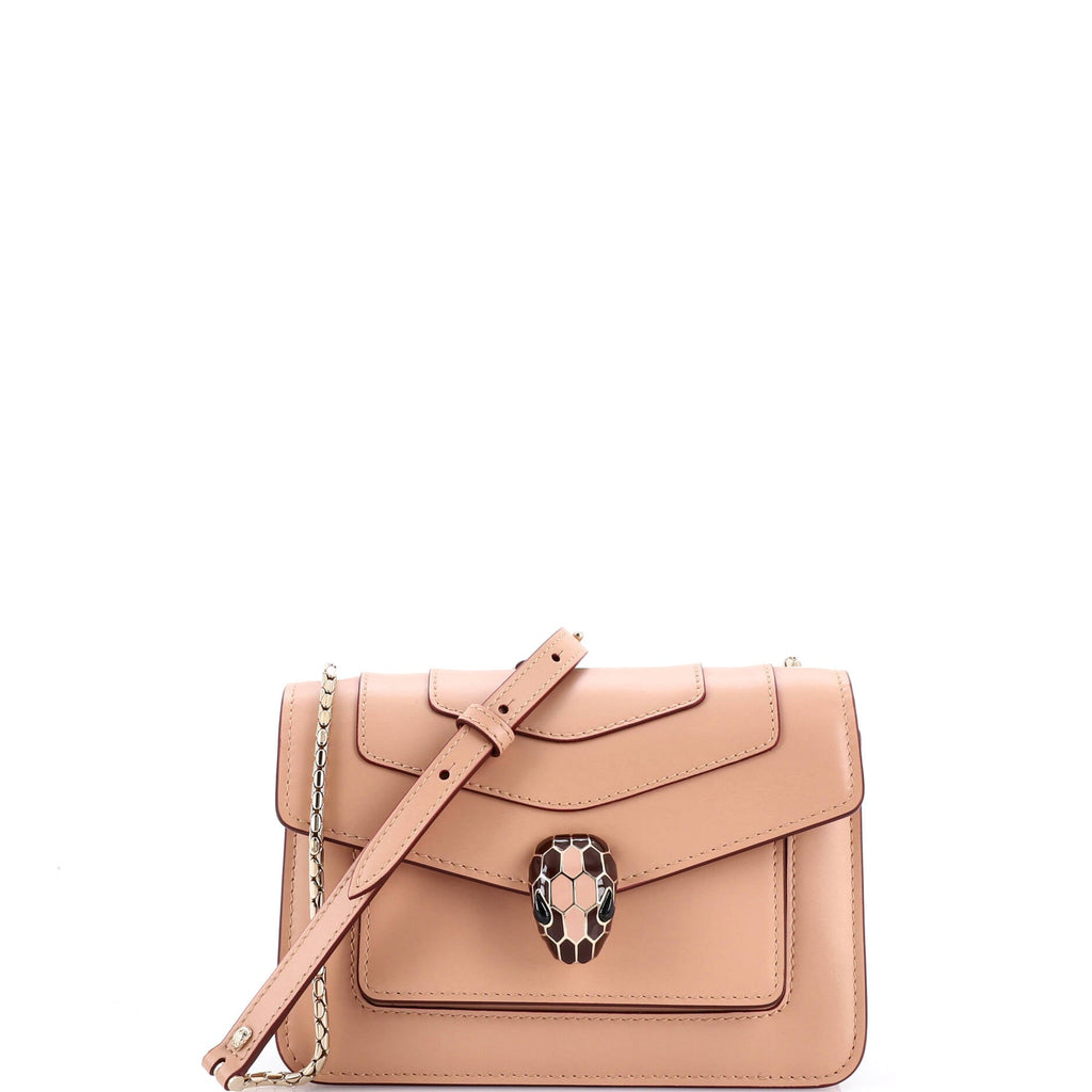 Serpenti Forever Shoulder Bag Leather Mini