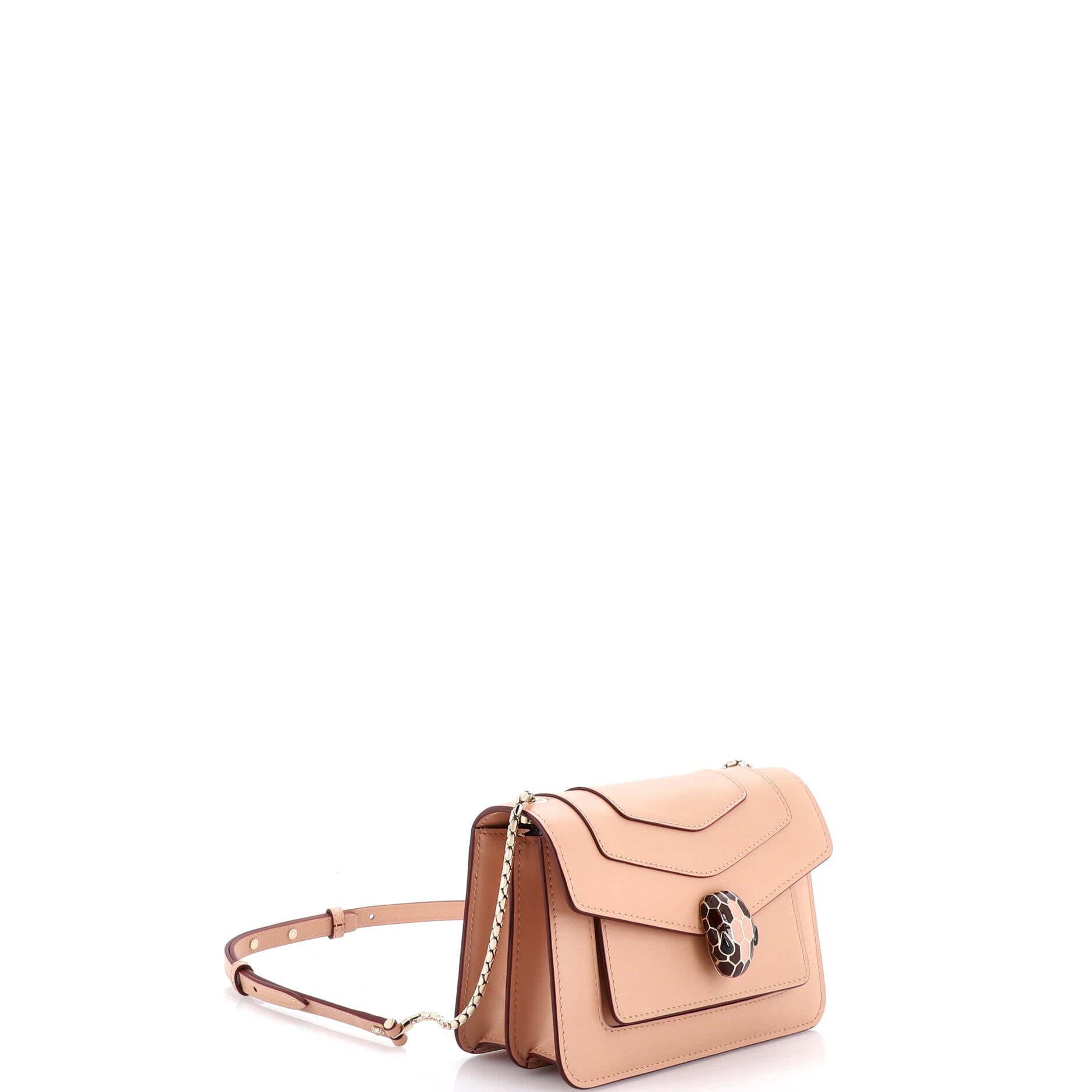 Serpenti Forever Shoulder Bag Leather Mini