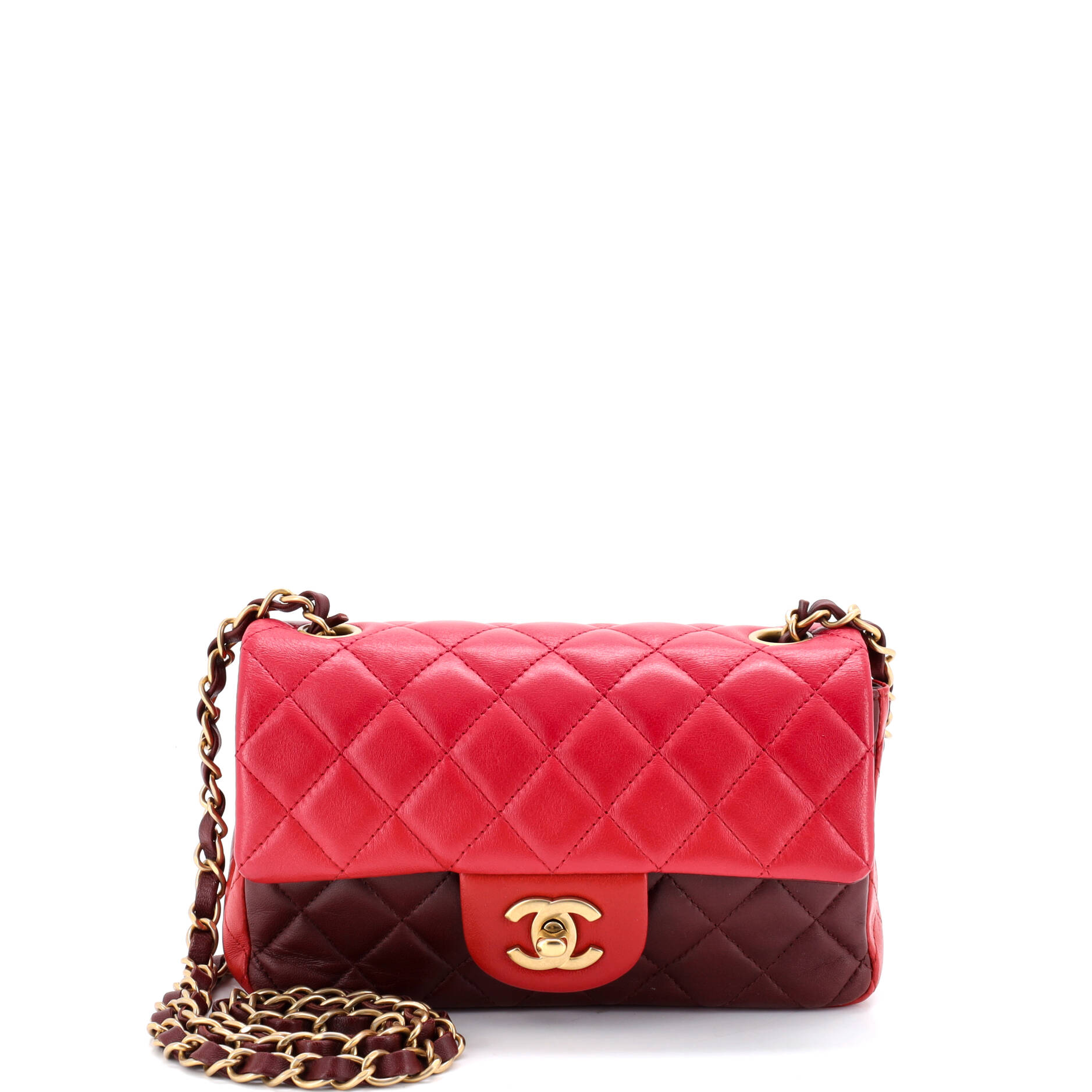 Classic Single Flap Bag Quilted Lambskin Mini