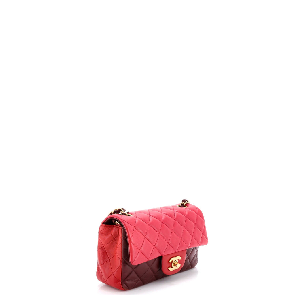 Classic Single Flap Bag Quilted Lambskin Mini