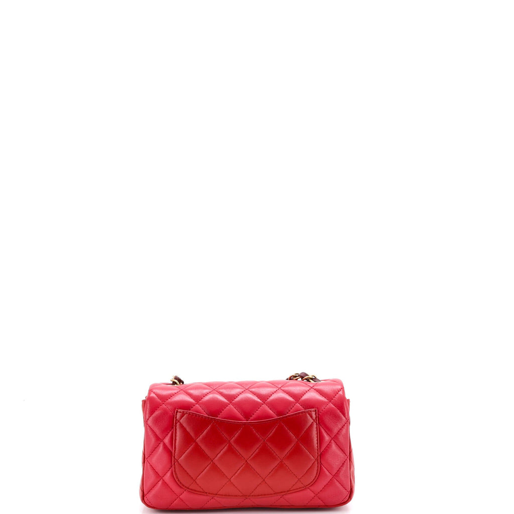 Classic Single Flap Bag Quilted Lambskin Mini