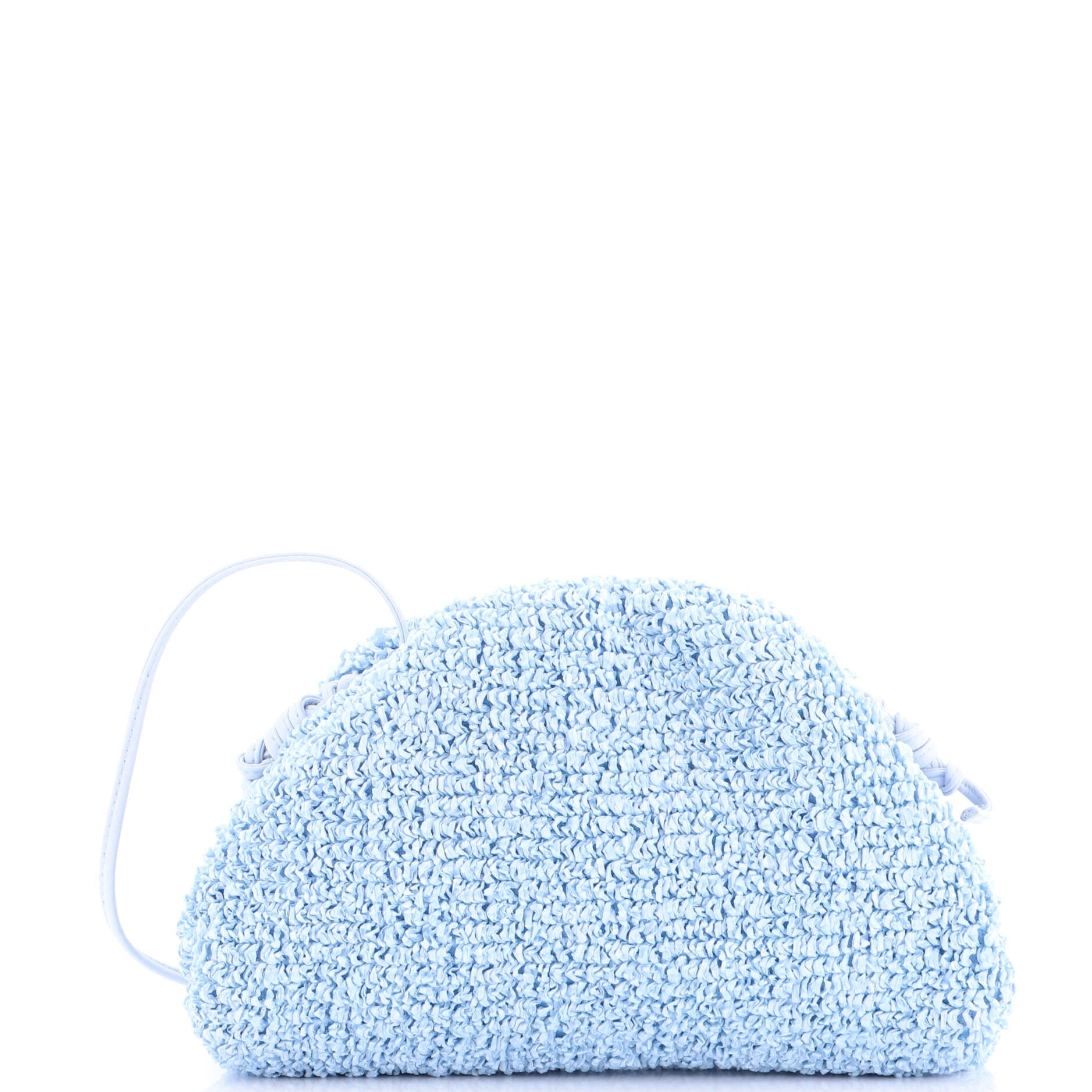 The Pouch Curly Raffia Mini