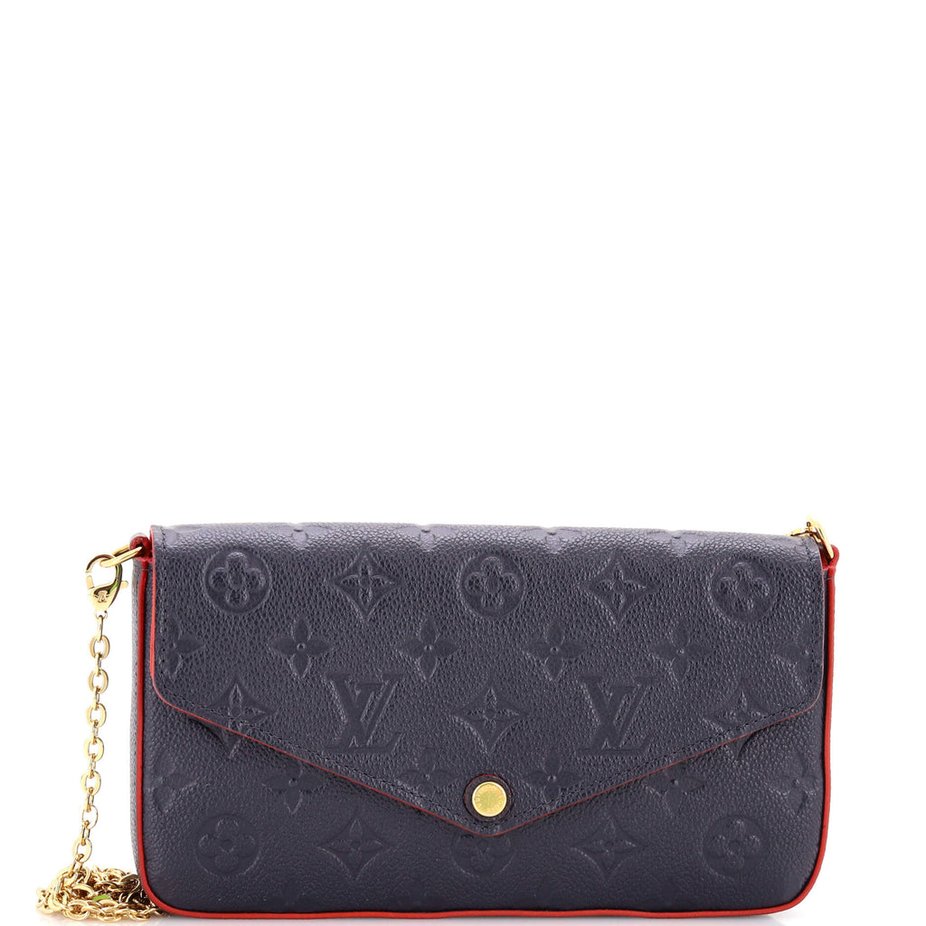 Felicie Pochette Monogram Empreinte Leather